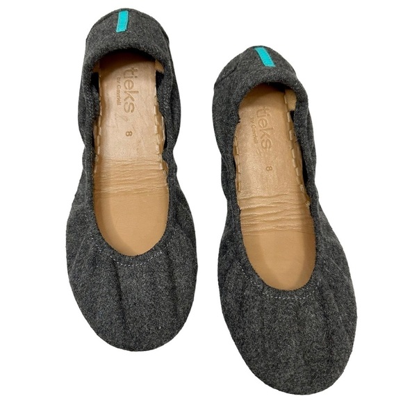 tieks Greystone Vegan Ballet Flats - Picture 2 of 3